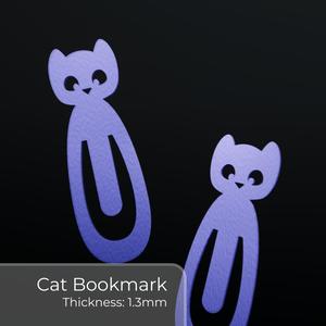 Flat Cat Bookmark