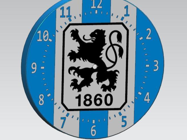 1860 Munich wall clock