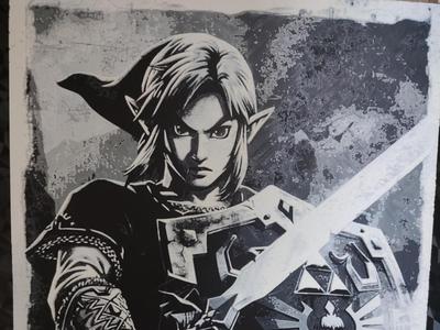 4-color HueForge Link from Zelda