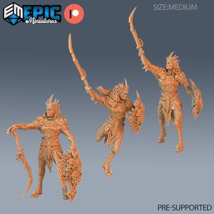 Blood Paladin Set / Undead Warrior / Vampire Lord / Evil Bat Knight / Dracula Encounter