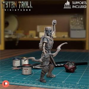 Crypt Skeleton 008 [Pre-Supported]