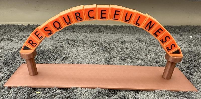 Survivor Block Word Balance Puzzle 1