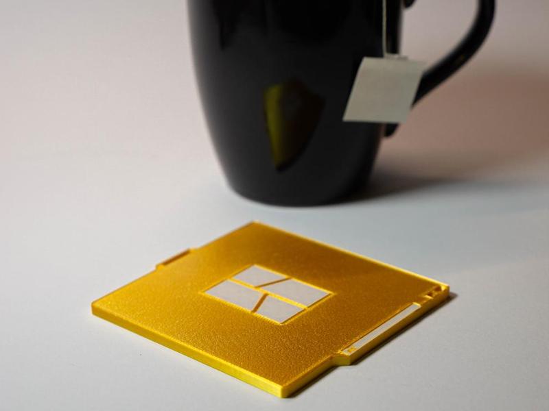 Bambu Lab Textured PEI Plate Coaster!