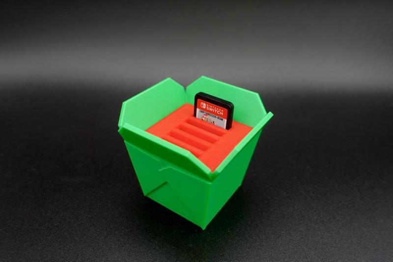 Nintendo Switch Game Holder Mini Chinese Takeout Box