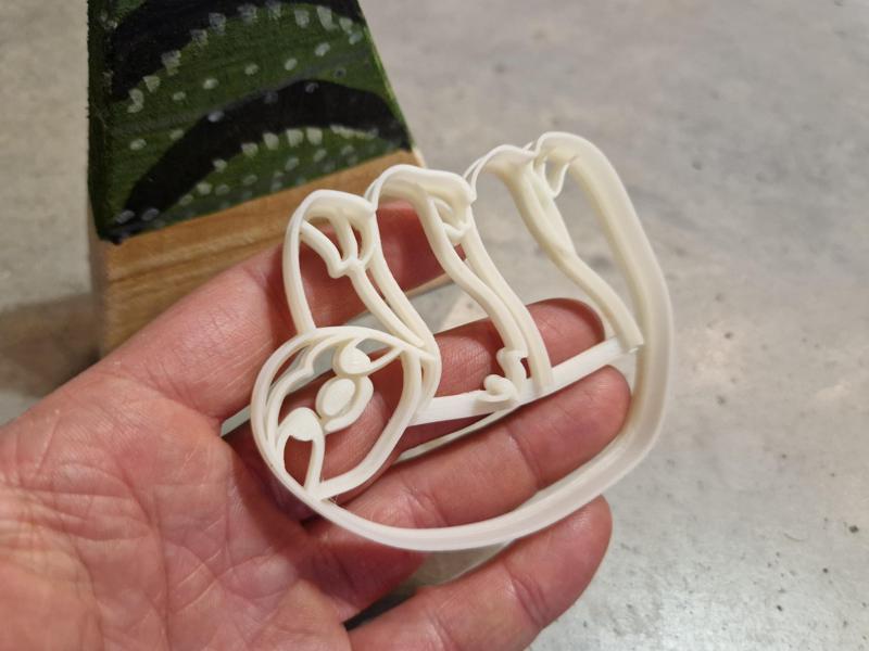 Cookie cutter - Sloth - Works super easy, great results