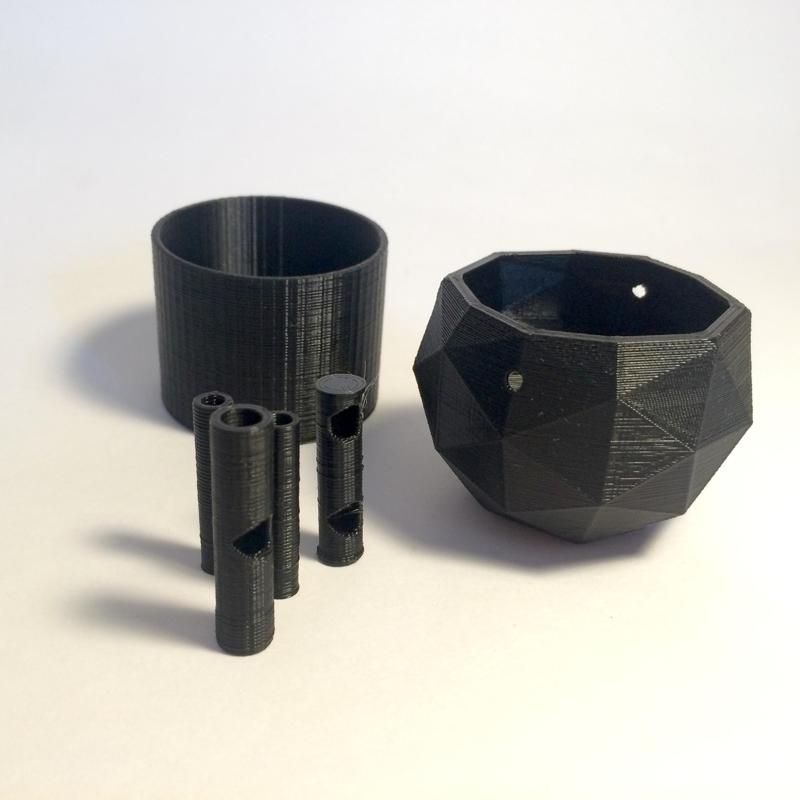 MyMiniFactory Contest Theme 4: Pots & Planters:Car Planter, and silo planter