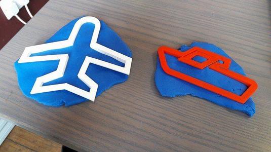 plane cookie cutter