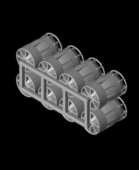 1/35 Scale Mk 9 USN Depth Charge Set of 8.stl