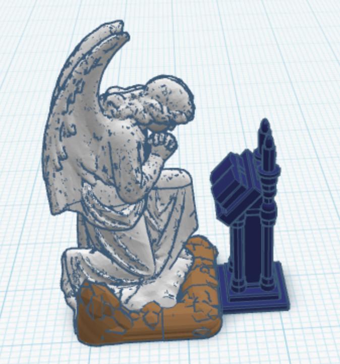 Praying angle no floor