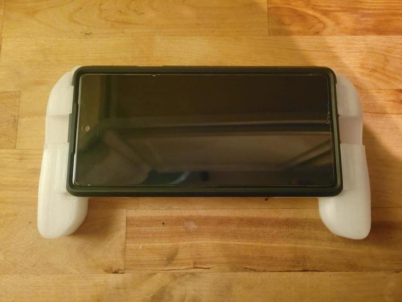 Squeezy smartphone grip