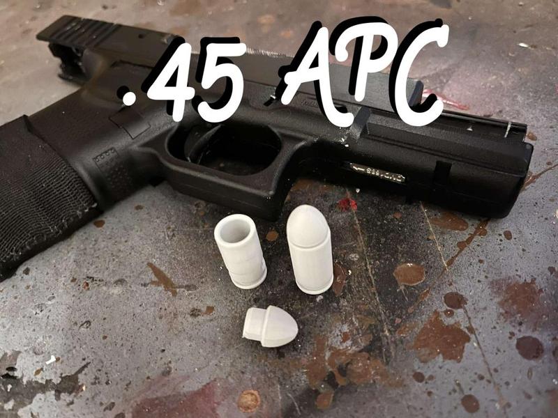Imitation .45 ACP Auto cartridge