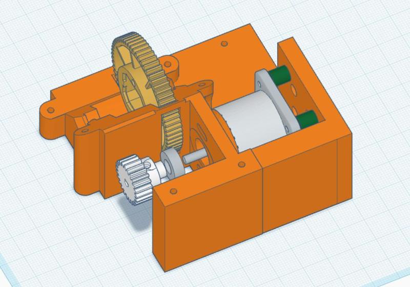 OpenRC Truggy remix for 2212 motor, 108mm CVT driveshaft