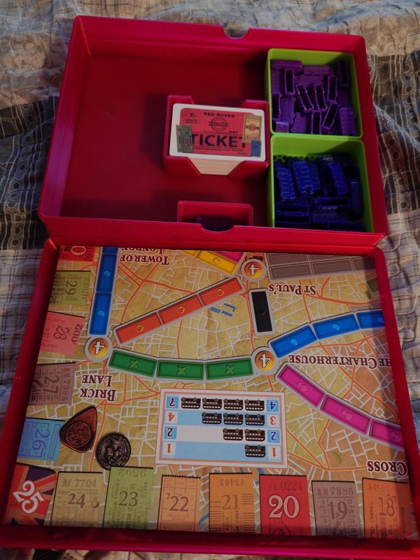 Ticket to ride - london - compact travel box+insert