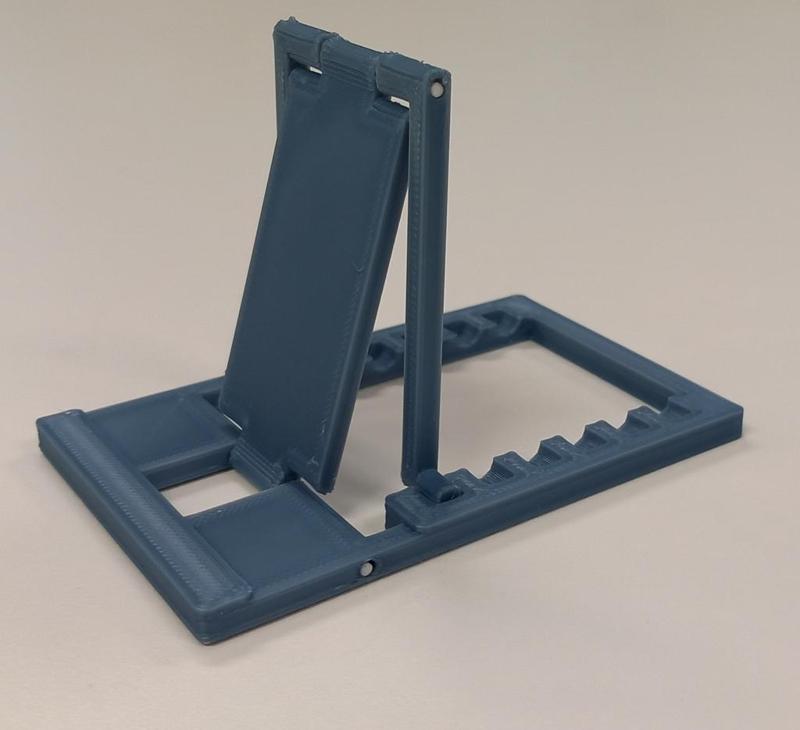 Foldable, portable phone stand