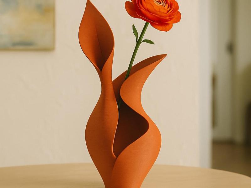 Abstract Art Vase – Eye-Catching Decor Piece