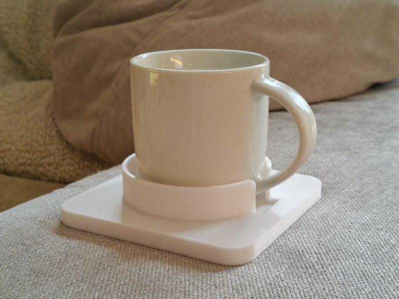 Cup Mug Holder/Stand for Sofa, Bed | Becherhalter/Ständer für Sofa, Bett