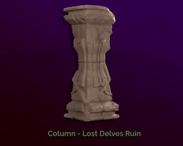 Collunm - Ruins of the Lost Delves