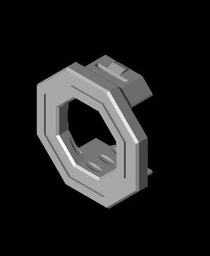 Remix - Double Sided Snap - Part B.stl