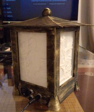 Lithophane lantern