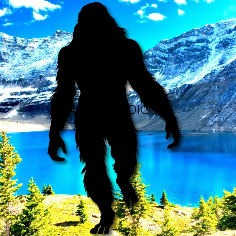 female sasquatch wall art girl big foot wall decor bigfoot decoration