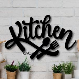 KITCHEN sign wall art cooking wall decor chef wall decoration