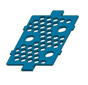 Lid V2 for stackable box.