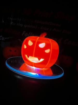 Tea light Jack o lantern - Angry Spidey