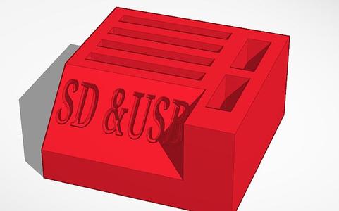 Small SD Card Holder