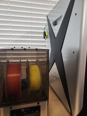 QIDI X Max 3 runout sensor relocation 45 degree 