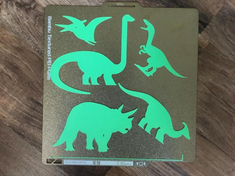 Dinosaur Stencil or Cake Topper V1