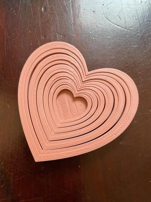 Remix of Heart Box - Cascading Heart Tray