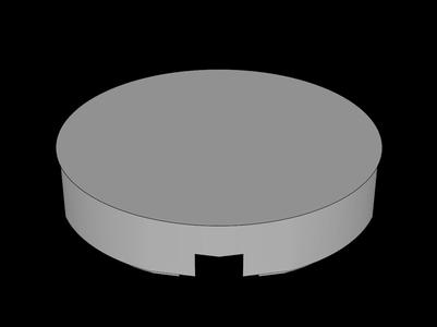 Lego Compatible (14769.dat) Tile  2 x  2 Round with Round Underside Stud