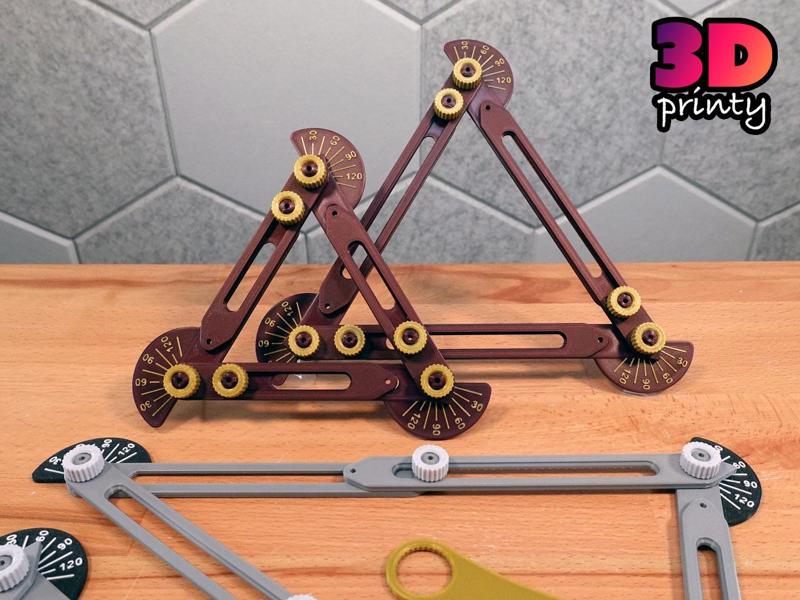 Tactile Triangle Teaching Tool - Protractor Remix