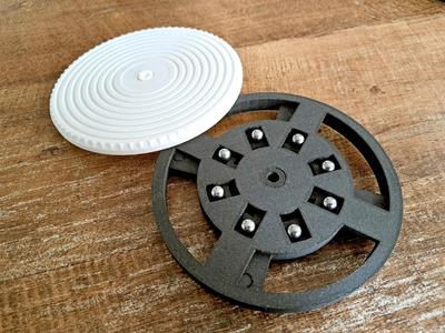Turning Table / Caroussel  Ø 15 cm with bearing balls