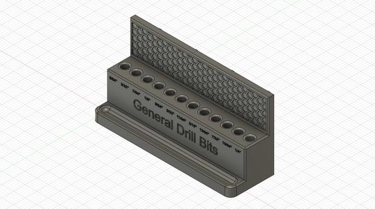 Hex Shank General Drill Bit Holder w/ Nailset Holder