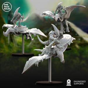 Dactyl Riders (Ripjaw Breed) - Saurian Starhost