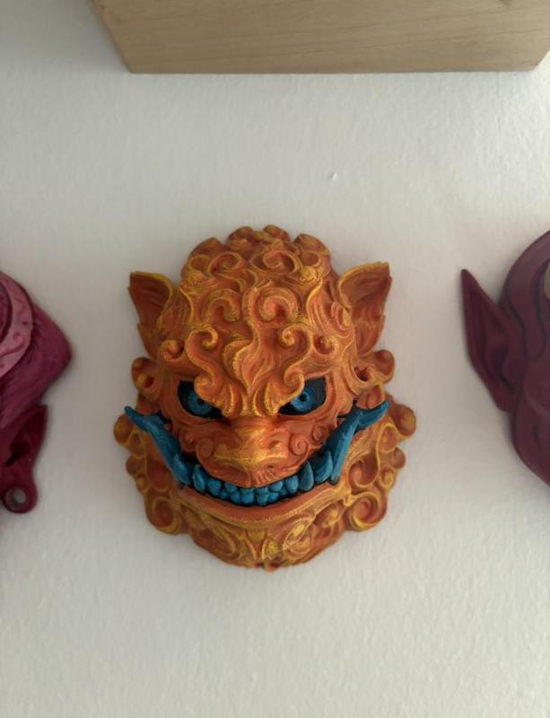 Foo lion hangwall