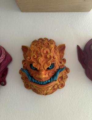 Foo lion hangwall