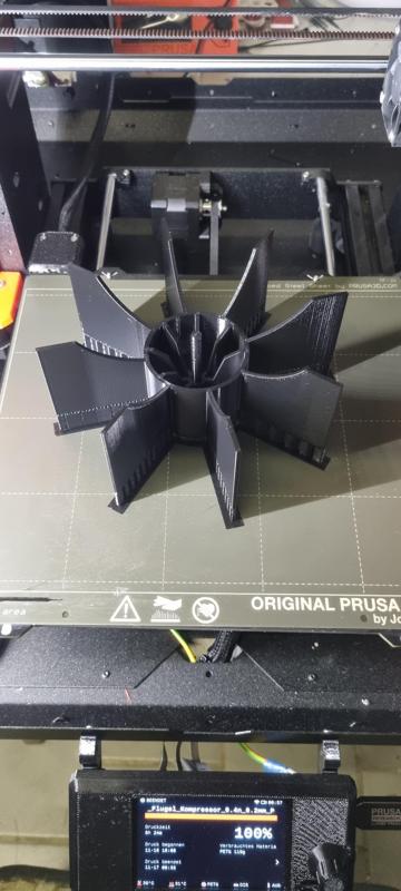 Fan impeller for FIAC air compressor/Lüfterrad für FIAC Luftkompressor (24liter, HP 1.5, 2001)