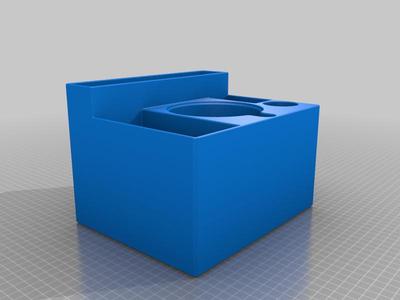 Light-curing storage box and sifter