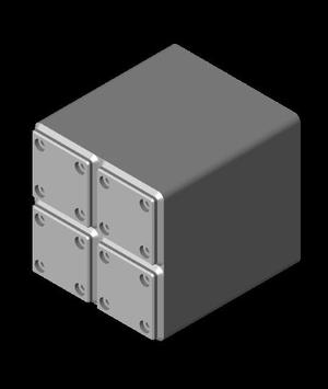 Gridfinity Money Box