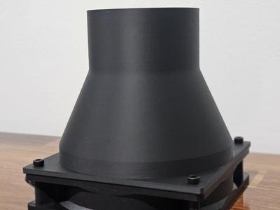 MakerLab Adjustable 120mm PC Fan Adapter Ducting