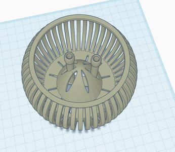 Aeration pot with stakes holder