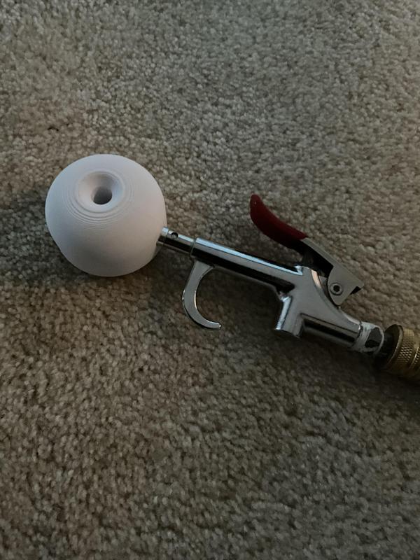 air blower attatchment for sink pipe