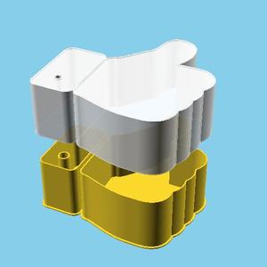 Thumb Up, nestable box (v1)