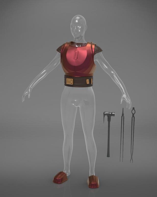 The Armorer's Armor and Tools - The Mandalorian
