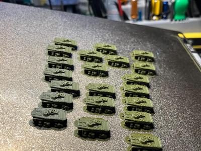 1/285 scale Bmp tank. 20 pieces