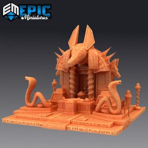 Anubis Shrine / Death Temple / Egyptian Building