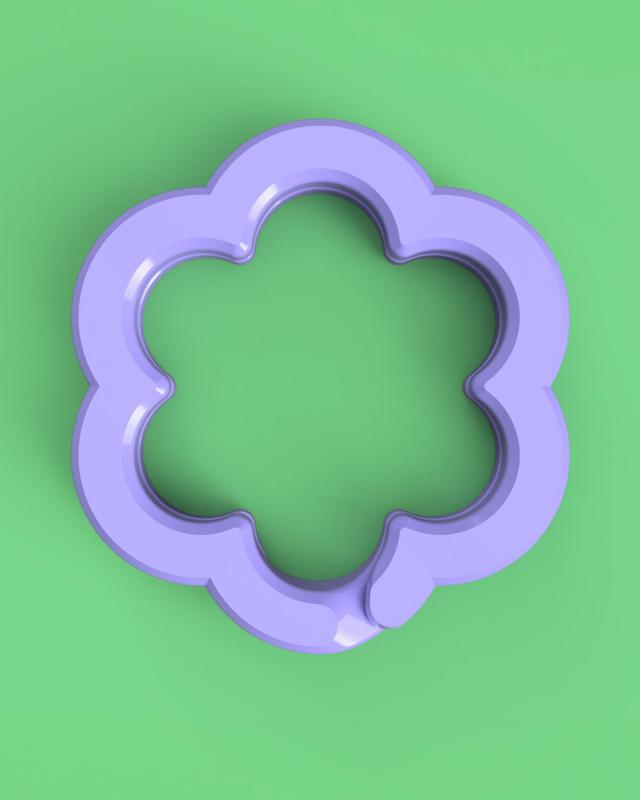 EZPZ Keyring Flower 1" // Keychain Ring