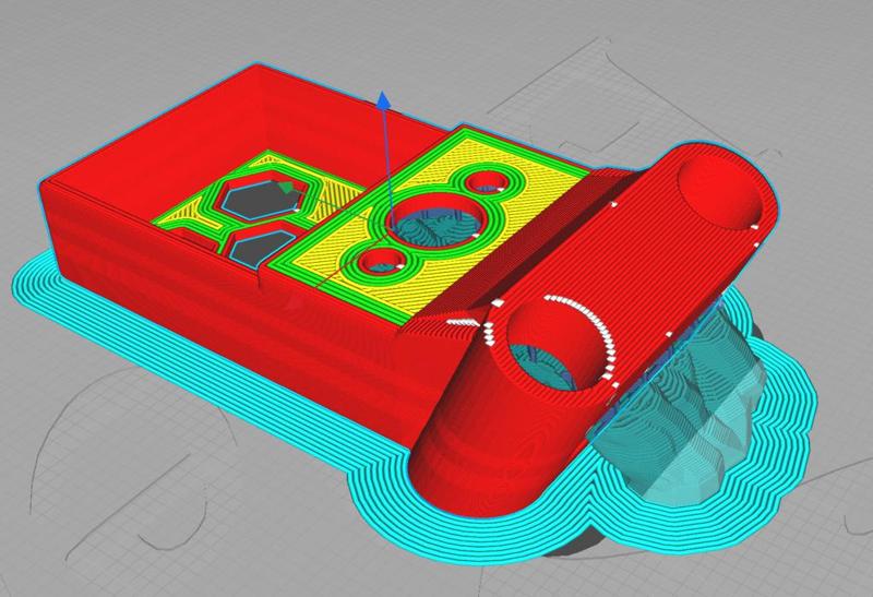 GEPRC  Mark4 GPS + VTX antena Antenna Mount - mark 4 clone ,  HGLRC M100-5883 M10 gps 